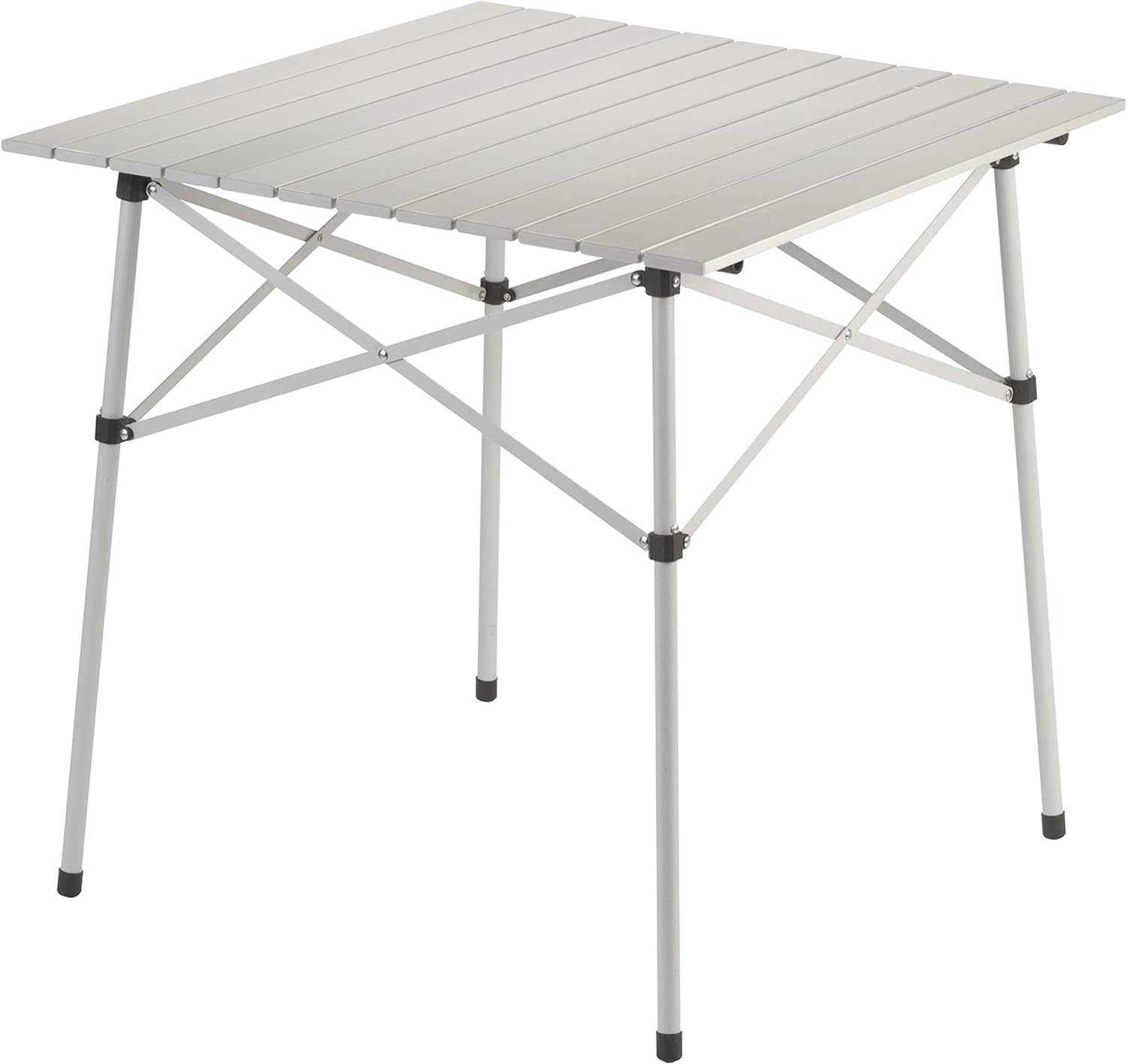 71kFBfvq1VL._AC_SL1500_.jpg Outdoor Folding Table, Sturdy Aluminum Camping Table with Snap-Together Design, Seats 4 & Carry Bag Included, Great for Camping, Tailgating, Grilling, Hunting, Outdoor Dining & More - Image 1